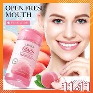 MAY SADOER Peach Baking Soda Mouth Wash Gentle Cleaning Of The Oral Cavity 500ml