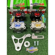CALIPER + REAR disc BRACKET MX KING RX KING VIXION SATRIA FU R15 V2 formula 81 racing part 8.1 thail