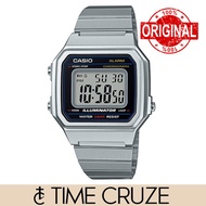 [Time Cruze] Casio B650 Alarm Illuminator Digital Adjustable Stainless Steel Women Men Watch B650WD-