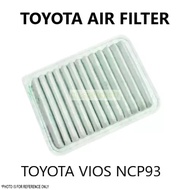 TOYOTA AIR FILTER 17801-21050 VIOS NCP 93 WISH ZGE 20 ALTIS ZZE141 ZE142 ZRE141 ZRE142 ZRE172 HARRIER ZSU60