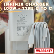 INFINIX Charger 100W TYPE C FastCharge Type C Cable