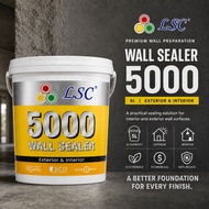 5L 18L LSC 5000 8800 PRO wall sealer paint cat dinding dalam rumah nippon kth luar exterior wall pai