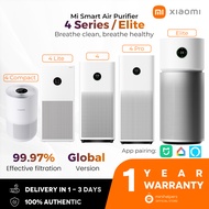 Xiaomi Mi Air Purifier 4 Compact/4/4 Lite/4 Pro | 99.97% Filtration | Smart App Control | Global | 1