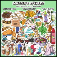 [1 pack] indonesian Muslims Stickers (Muslim Theme Stickers) Suitable for souvenirs scrapbook/s jour