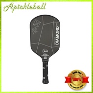 Genuine Six Zero Double Black Diamond Control Pickleball Racket 15mm Black