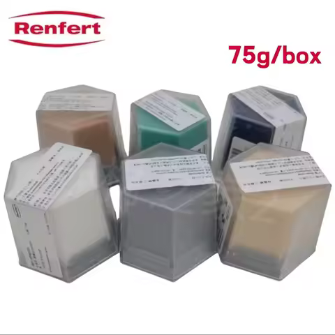 Dental Casting Sculpting Wax Oral Cosmetic Shaping Neck Inlay Grinding Wax Block Medical Practice Tr