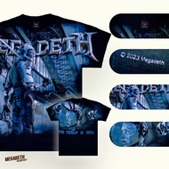 BLAXROXX | Megadeth | [MGD021-1] | เสื้อวง OVP สีจม | สกรีนลายคมชัด ไม่หลุดลอก | Cotton100%