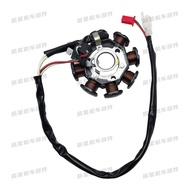 Bahagian Enjin Skuter YMH-100/110cc 8-Tiang DC Gegelung Magneto 4.6