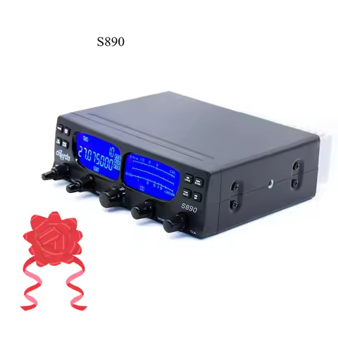 New Arrival S890 CB Mobile Short Wave Transceiver 40W 24.5~30.105MHz SSB AM FM Radio 50km Long Ran U
