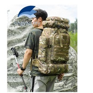 80L Oxford Cloth Hiking Backpack - Men's Mountaineering and Camping Bag