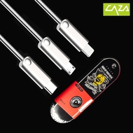 CAZA X11 Zinc Alloy Hose Spring Sync Cable 2A Fast Charging (Iphone)