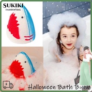 SUKIKII Jaws Bath Bomb, Adorable Color Delightful Scent Shark Bath Bomb, Easy to Clean Shark Pattern