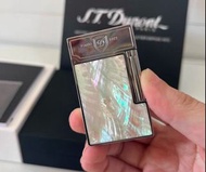 💜lighter 法國 S.T. Dupont 都彭朗聲  白色貝殼  打火機