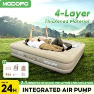 MODOFO Inflatable Air Bed with Automatic Electric Pump for Effortless Setup