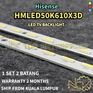 HISENSE HMLED50K610X3D TV LED BACKLIGHT BARU READY STOCK HMLED50K610X HMLED50K610 50K610 50K610X3D