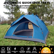 Outdoor Camping Fully Automatic Tent for 2-3/3-4 Persons Camping Tent Family Tent Double-Layer Water