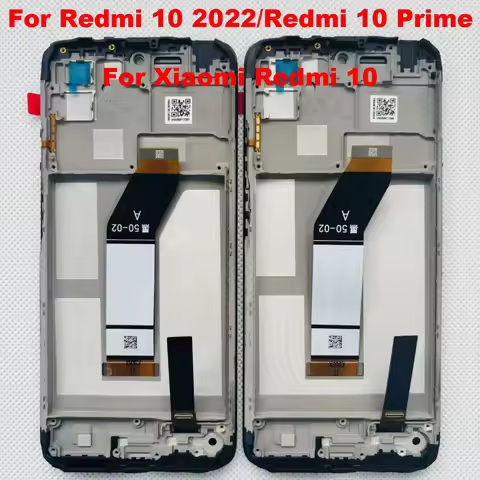 6.5" High Brightness For Xiaomi Redmi 10 Screen Display 21121119SG For Redmi 10 2022 Touch Lcd For R