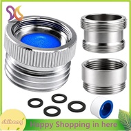 Faucet Adapter with Aerator, Sink Faucet to Garden Hose Adapter, Chrome Brass Faucet to Hose Adapter