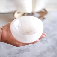 Selenite Bowl Real Selenite stone bowl collection selenite quartz bowl fengshui selenite stone quart