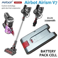 Battery Pack Airbot Airism V7 Vacuum Cleaner Cyclone Cordless Portable spare accessories charger set part replacement