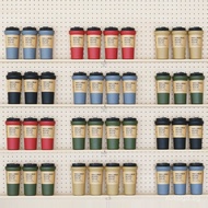 Japan Rivers Solid Travel Mug Coffee Cup Portable Cup Water Cup Internet Celebrity Cup Sealed Anti-s