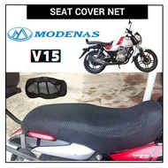 SEAT NETT - MODENAS V15 SEAT COVER NET SARUNG KUSYEN JARING PEMBALUT MOTOR SEAT COVER NETT