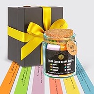 OopsifyMe Quran Verse Jar, Spiritual Comfort, Islamic Gifts, Ramadan Decorations, Glass Jar with 90