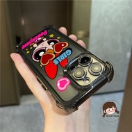 Cartoon Girl Clear Phone Case For OPPO Find X8S X8 Pro X7 Ultra X6 X5 X3 Pro X2 F29 F27 Pro Plus F25