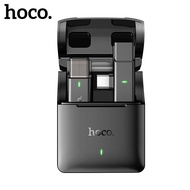Hoco S31ของแท้100% ไมโครโฟนสายคล้องคอไมโครโฟนดิจิทัลไร้สาย (Ip/ USB -C) พร้อมกล่องชาร์จสำหรับการถ่าย