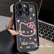 Compatible for Infinix Smart 8 7 Hot 40 Pro 40i 40 Pro 30i 30Play 30i Spark Go 2024 2023 Note 30 VIP 12 Turbo G96 ITEL S23 Cartoon Bow Kitty All-inclusive Phone Case Soft Cover