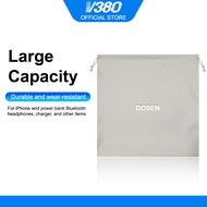 DOSEN Waterproof Power bank Protective Bag Storage Bag Headphone Storage Bag (220mm*220mm)