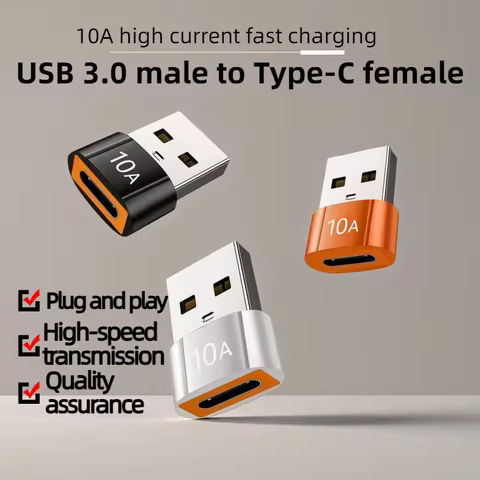 USB 3.0 To Type C Adapter OTG Type C Male To USB Female Converter USB C Adaptador usb a Type C
