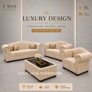 SOFA SHELL DESIGN (MODERN) 3 SEATER / 2 SEATER / 1 SEATER / COFFEE TABLE