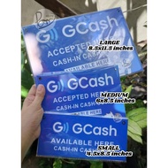 G-Cash Laminated Top Signage Sintra Board: Enhance Cash In and Cash Out Efficiency