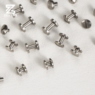 Belt Buckle Head Screw 304 Stainless Steel Screw Connection Leather Nut Belt I-Shaped Nail Buckle He