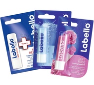 Labello 1x Med Protection, 1x Hydro Care, 1x Soft Rose Lip Balm Bundle