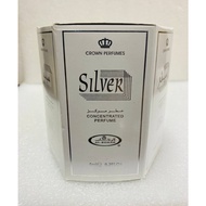 Minyak Wangi Al-Rehab Crown Perfume Silver