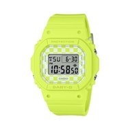 Casio Baby-G (BGD-565GS-9DR) Yellow Resin Strap 100 Meter Digital Watch for Women