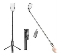 全新可伸縮無線藍牙自拍神器三腳架 電話手機自拍桿 New retractable moblie phone wireless bluetooth remote control selfie stick