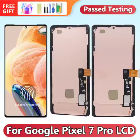 Screen for Google Pixel 7 Pro Lcd Display Digital Touch Screen with Frame for Google Pixels 7 Pro GP