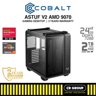COBALT ASTUF V2 AMD 9070/9070XT - Ryzen 7 9800X3D/9 9950X - PRIME RX9070/RX9070XT - 48GB RAM - 2TB S