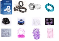 Men Delay Stay Hard Donuts Ring 3 colour Ejaculation Ring Cage Prolong Erection - Cincin Donuts Lela