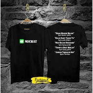 MICHAT T-SHIRT WITH AMBIGU WORDS