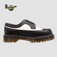 TOP☆Dr. Martens รองเท้าคัดชูหนังแท้ สีดำ Dr. Martens รุ่น 3989 YELLOW STITCH SMOOTH LEATHER BROGUE S