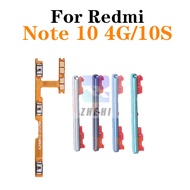 Power button flex For Redmi Note 10 4G 10S Side Button Volume Flex Cable Cellphone Part