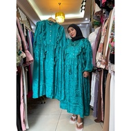 Gamin midi dress shimmer jaguar