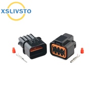 1 pcs 8pin Auto AC Assembly Connector Assembly PB625-08027 PB621-08020 Automobile Headlight Electric