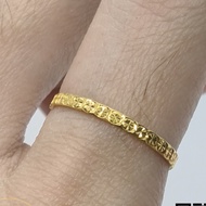 Xing Leong Gold 916 Solid Budget Ring/916. Gold Bajet Solid Ring