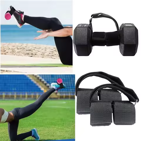 Adjustable Ankle Weight Straps Dumbbell Compatible Fitness Bands for Strength Training Physical Ther