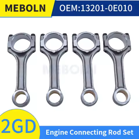 4 PCS 2GD Engine Connecting Rod Set For Toyota Innova Fortuner Hilux 2.4L 2GD-FTV Auto Car Accessori